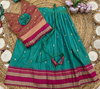Ajd 1132 Fully Stitched Paithani Lehenga With Blouse  kids Wholesale